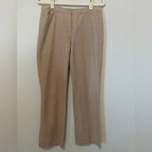 Eileen Fisher Linen 31X32 Trousers Dress Pants Tan beige neutral minimalist